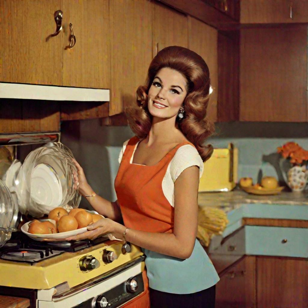 A housewife in the 60s