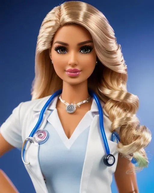 Barbie doctor doll online with stethoscope