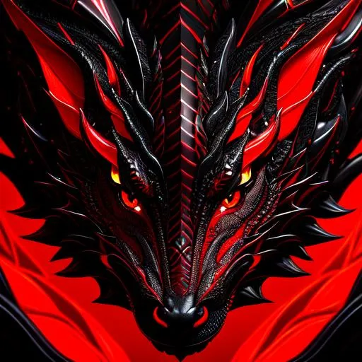 Prompt: a face shot of a beautiful black and red dragon roaring, very glossy and shiny, reflective, symmetrical, perfect composition, hyperrealistic, super detailed, 8k, high quality, trending art, trending on artstation, sharp focus, studio photo, intricate details, highly detailed, Trending on Artstation, Cozy wallpaper, Pastel colors, soft lighting