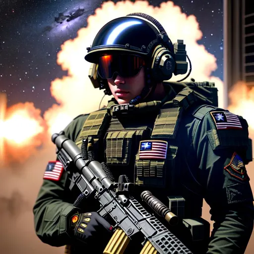 United States Colonial Marine Corps, hyper-realistic... | OpenArt