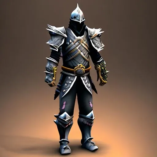 Prompt: Ninja knight armor 