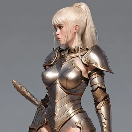 Prompt: Girl
Warrior
Nude
Armor