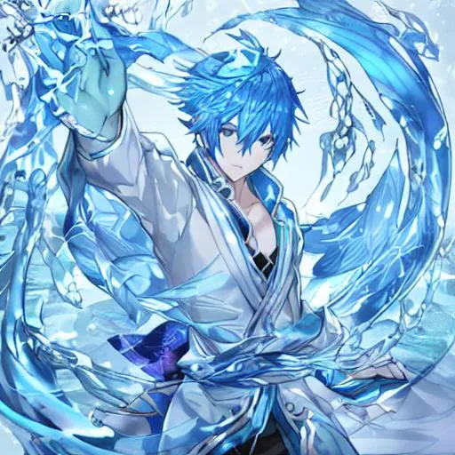 Magical water guy kero sweet manga man boy water anime bubbles  blue HD wallpaper  Peakpx