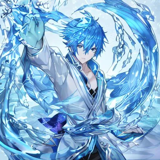 anime water dragon boy