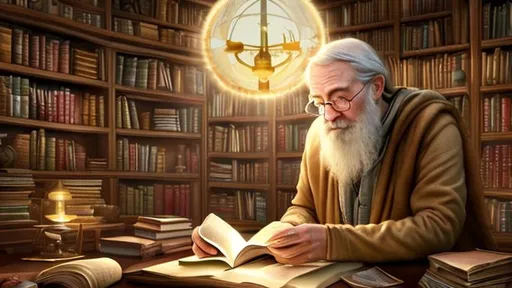 Prompt: Mastery of a genius surrounded by a halo of light of knowledge and wisdom. The scene takes place in a cozy library, where books and manuscripts are on the shelves, and the table is littered with open pages. The genius is immersed in reading and plotting, reflecting his deep thoughts. Illustration, watercolor technique --ar 16:9 --v 5