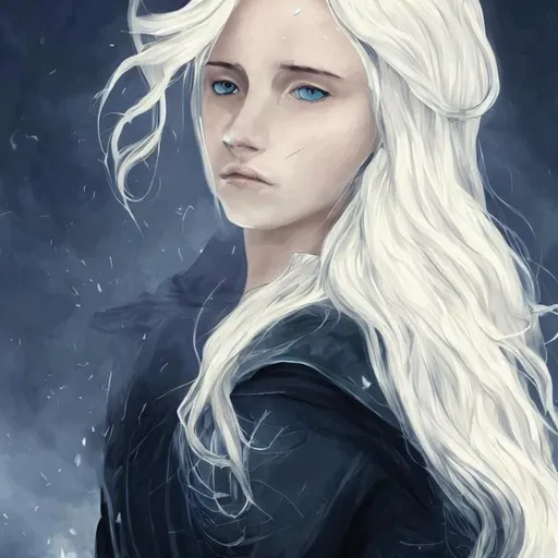 Prompt: Manon throne of glass