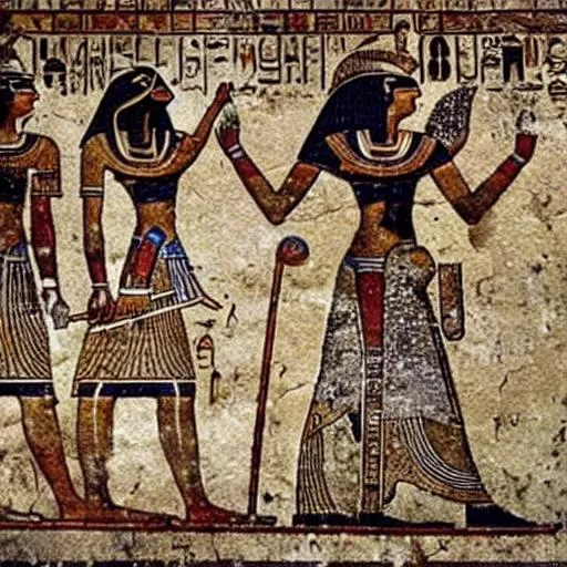 Ancient Egyptian love and passion with everything co... | OpenArt