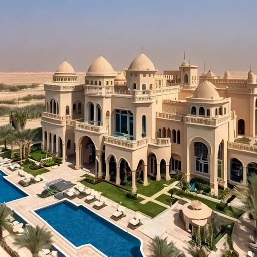 Prompt: big house in dubai


