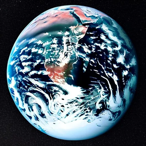 Prompt: photo of earth moon, surprise me