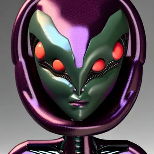 Prompt: Female alien 