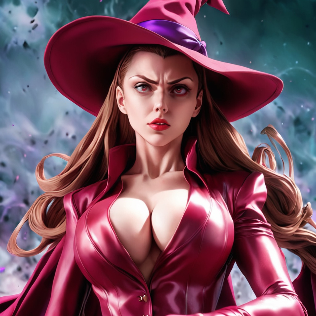 Scarlett witch in JoJo bizarre adventure