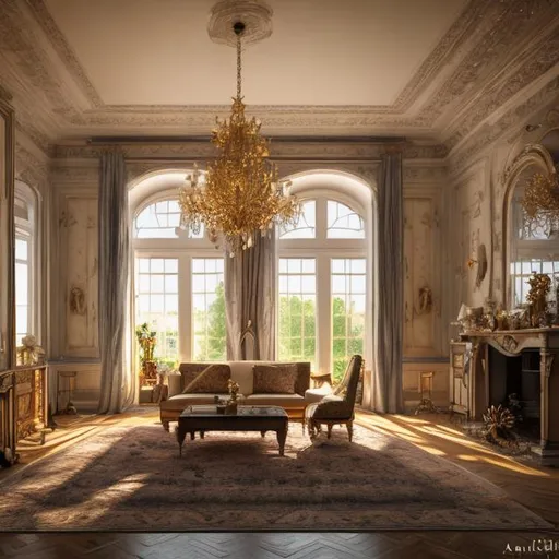 Prompt: "decorated modern country house interior, trending on artstation, hdr, 8 k, light reflections"