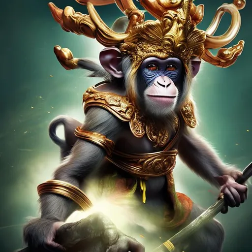 Prompt: monkey king