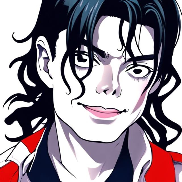 Michael Jackson 'Smooth Criminal' Drawing In Anime Style - Michael