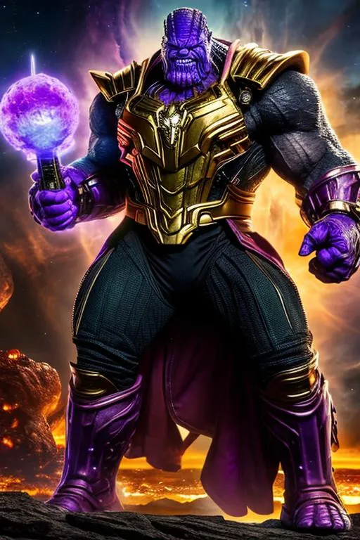 Prompt: High-resolution hyperrealistic photo of {{annihilus}} ahmyor merged with [[thanos]], photorealistic, highly detailed, uhd, hdr, 64k