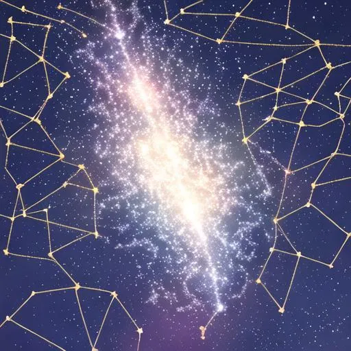 Prompt: beautiful constellation picture.