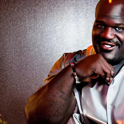 Prompt: shaq , high quality, 8k, hdr, high detail, asthetic, handsome, portrait, 