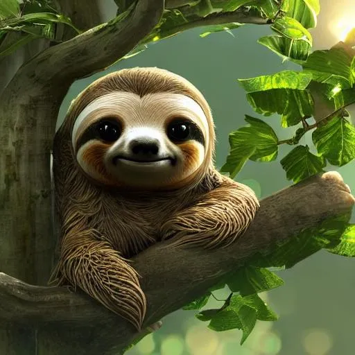 Kawaii Sloth, anime sloth HD phone wallpaper | Pxfuel