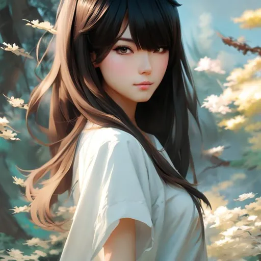 Prompt: anime style, Japanese style extremely detailed painting by Greg Rutkowski and by Henry Justice Ford and by Steve Henderson