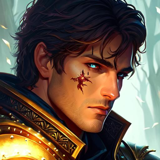 magic, high fantasy, dnd, illustration, portrait, sc... | OpenArt