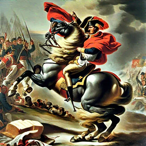 Prompt: napoleons war with russia 