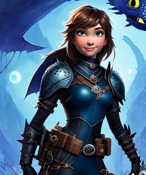 Prompt: Please produce a Astrid Offerson from How to Train Your Dragon, photo session, attractive, blonde hair, (((full body visible))), looking at viewer, portrait, photography, detailed skin, realistic, photo-realistic, 8k, highly detailed, full length frame, High detail RAW color art, piercing, diffused soft lighting, shallow depth of field, sharp focus, hyperrealism, cinematic lighting