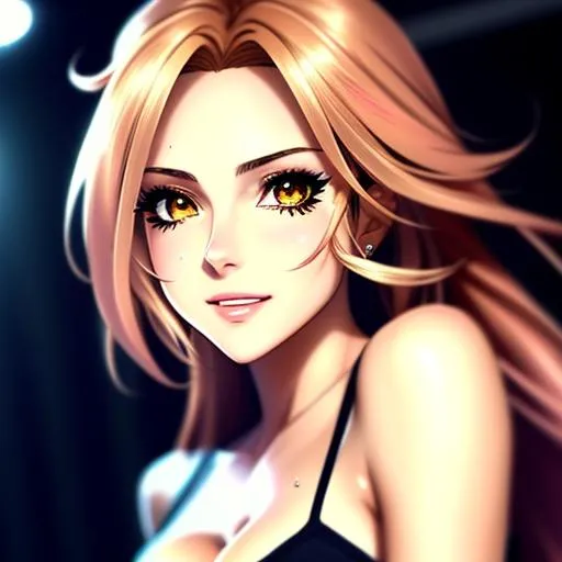 Prompt: semi-realistic anime girl, skin highlights, hair highlights, sweat,
blushing, movie scene, adult researcher, glamour, cleavage,
wonderful face, very detailed face, extremely detailed face, highly detailed face, kissy face, happy,
perfect face, perfect eyes, perfect teeth, perfect body, perfect anatomy, beautiful body, trending on instagram, trending on tiktok, trending on artstation, trending on cgsociety, white sclera,
photorealistic, masterpiece, cinematic, 16k artistic photography, epic, drama, 
romance, glamour, beauty, 
cinematic lighting, dramatic lighting, insanely detailed, soft natural volumetric cinematic lighting, award-winning photography, rendering, hd, high definition, 
highly detailed