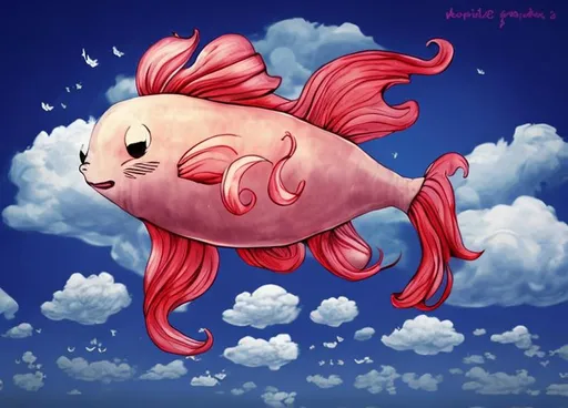 Prompt: Cloud Fish