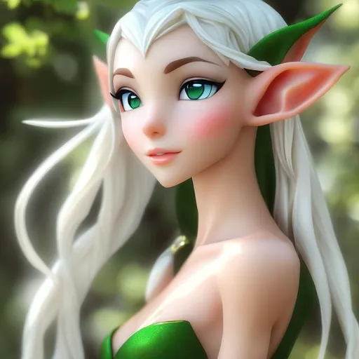 a beautiful elf in hd, Elegant height and proportion... OpenArt