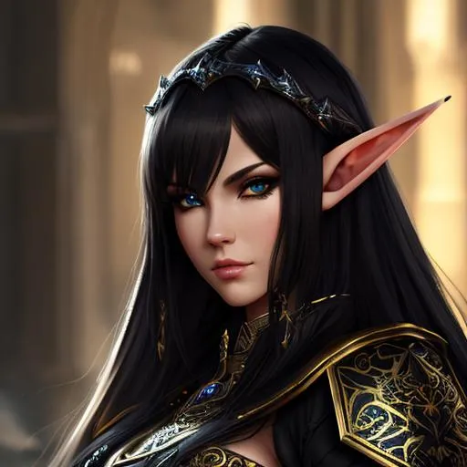 Prompt: medieval, fantasy, rpg, full body of dark and deadly elf assassin, perfect composition, hyper realistic, super detailed, 8k, high quality, trending art, trending on artstation, sharp focus, studio photo, intricate details, highly detailed, perfect face, high detailed face, detailed eyes