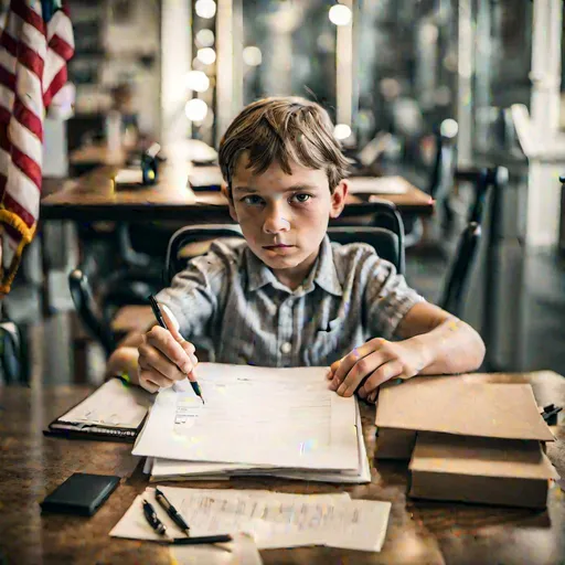 Photo Of A Child Submitting A Freedom Of Information 