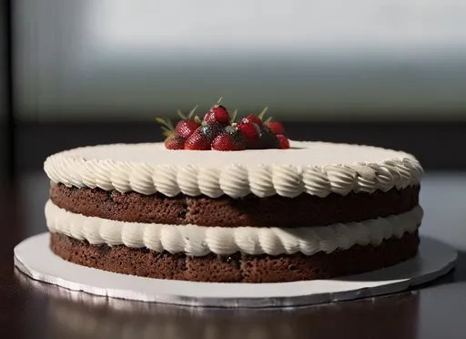 Prompt: a cake royal