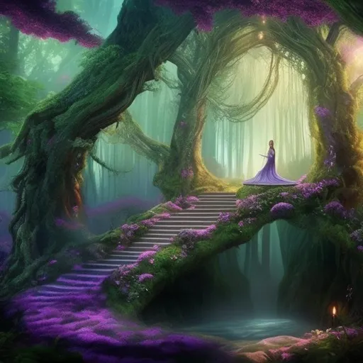 Prompt: Forest realm of dreams