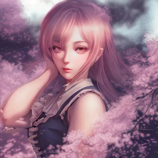 anime character, background digital painting, digita... | OpenArt