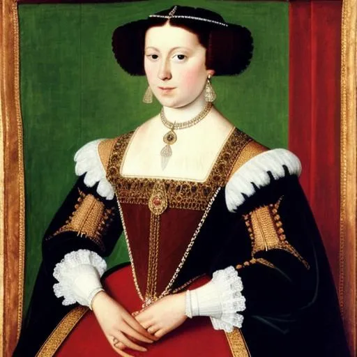 Prompt: portrait of a 16th-century princess