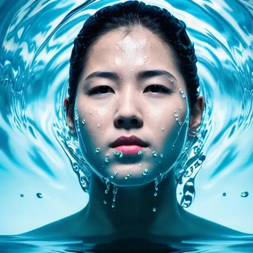 Prompt:  a water artwork manipulation in the shape of a human head, cinematic, in the style of johnson tsang, long shot, hyper detailed, hyper realistic, ray tracing, 8 k resolution, sharp focus, realistic water, award winning, under the water, head without a face