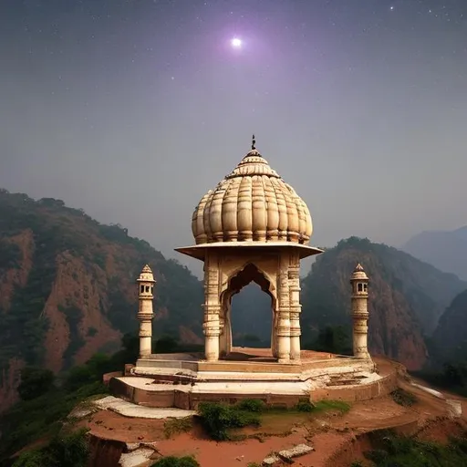Prompt: schitzophrenic india 
