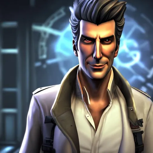 Prompt: Handsome jack photo
