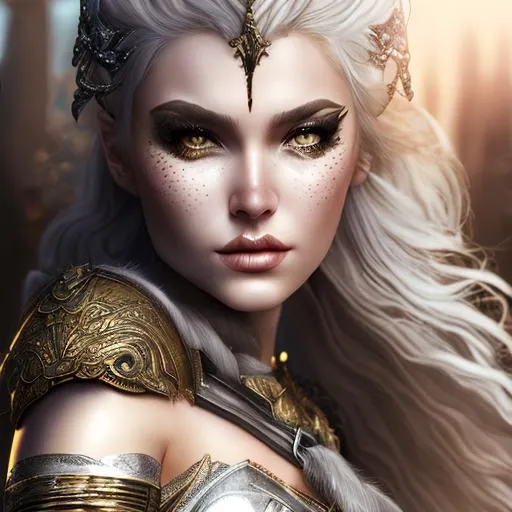 Warrior character, manon blackbeak, young female, to... | OpenArt