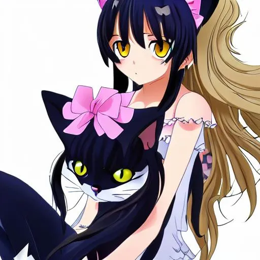 𝙙𝙖𝙧𝙠 𝙞𝙘𝙤𝙣  Anime character drawing, Dark anime girl, Anime neko