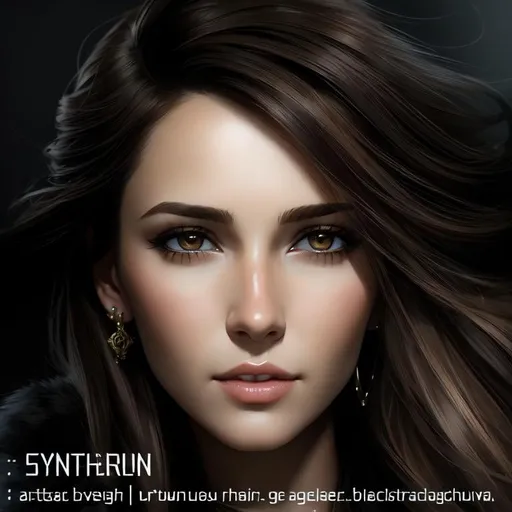 Prompt: photorealistic portrait, brown hair, earrings, perfect composition, detailed face, realistic, super detailed, 8k, high quality, artstation, sharp focus, studio photo, intricate details, highly detailed, by greg rutkowski