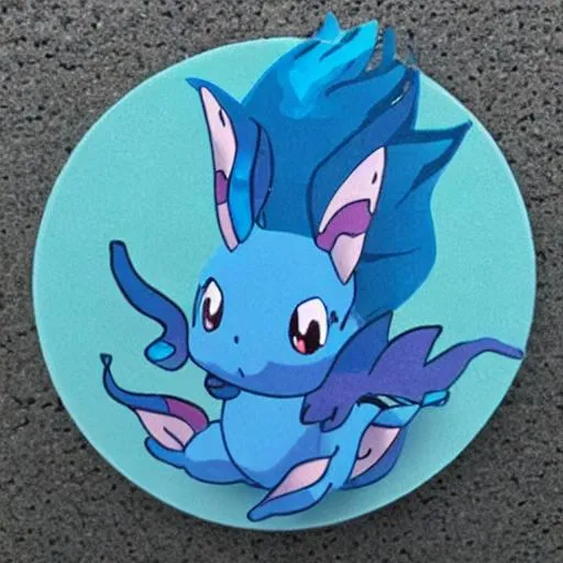 Prompt: vaporeon