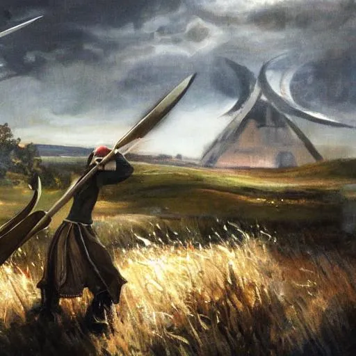 Prompt: scythe