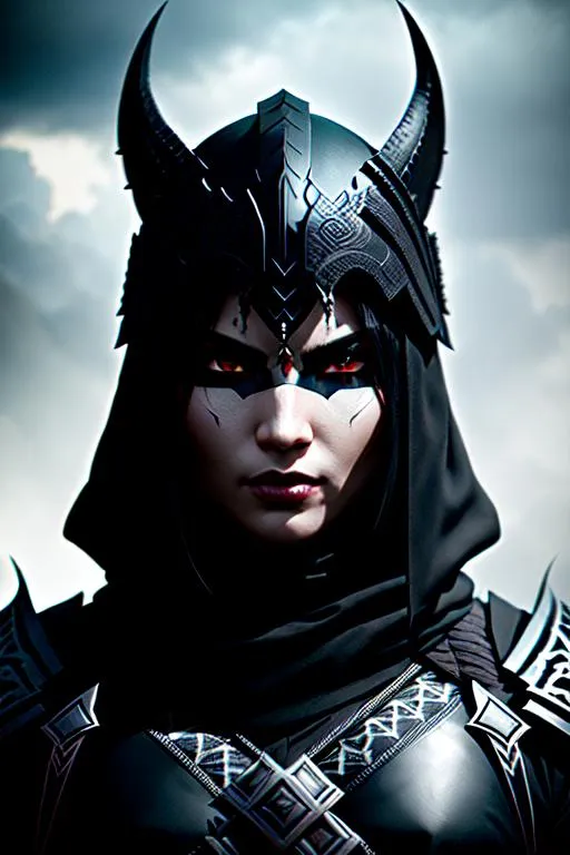 Prompt: Portrait of a mysterious warrior, dark mask, dramatic render,fueled by rage, (full body shot), beautiful dynamic dramatic lighting, high contrast, atmospheric, artstation, concept design art, octane render,delightful, intricate, dramatic lighting, 8 k, hi res, 
