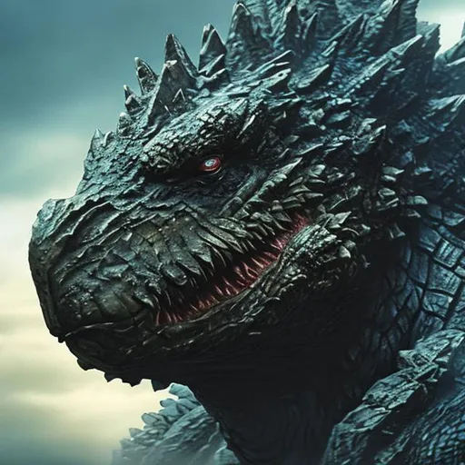 Prompt: realistic godzilla