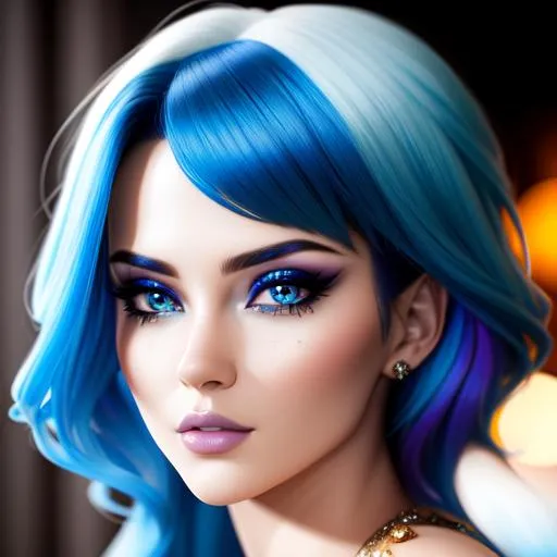 Prompt: {{{{highest quality splash art masterpiece}}}}, 
hyperrealistic, 
hyperrealism, 
intricately hyperdetailed, 
hyperrealistic intricate details, 
perfect face, 
perfect body, 
perfect anatomy, 
perfect composition, 
approaching perfection, 
{{seductive love gaze at camera}}, 

full body of seductive attractive beautiful gorgeous cute stunning feminine woman with 
{{freaky wild blue hair}} 
and 
{{iceblue eyes}} 
and seductive attractive beautiful gorgeous cute stunning feminine face, 
wearing 
{{floaty open white sundress}}, 
deep exposed cleavage and visible abs, 
soft skin, 
red blush cheeks, 
cute shy smile, 

{{purple lavender field in background with sunset}}, 

cinematic glamour lighting, 
volumetric lighting, 
dramatic lighting, 
studio lighting, 
backlight, 
backlit,
3d lighting, 
UHD, 
HDR, 
128K, 
HD, 
long shot, 
professional photography, 
unreal engine octane render, 
trending on artstation, 
front view, 

sharp focus, 
occlusion, 
centered, 
symmetry, 
ultimate, 
shadows, 
highlights, 
contrast, 
{{sexy}}, 
{{huge breast}}