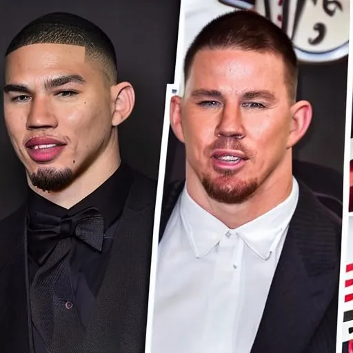 Prompt: Jayson Tatum and Channing Tatum 

