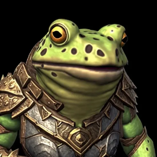 Prompt: Paladin of light, warrior, armored, impressive, frogfolk, frog, humanoid.