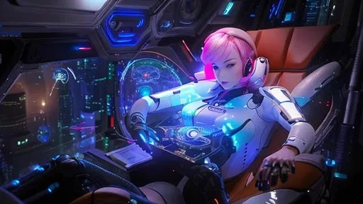 Prompt: ((best quality)), ((masterpiece)), ((realistic)), (detailed) illustration photographic , a spaceship pilot in a latex suit with robotic limbs, laying down in a pod, in a cyberpunk setting, cyborg, implants, high details, realistic, photorealism, 8k, perfect composition, hd octane render ,high resolution scan, masterpiece, hyperrealism, delicate detailed complex, highly detailed, intricate detailed, volumetric lighting, light reflection, highly detailed concept art, trending on artstation, vivid colors,
(((close up face shoot))), dim lights, 8k uhd, realistic, Nikon z9, raytracing, focus face, (sharpness:2. 0)