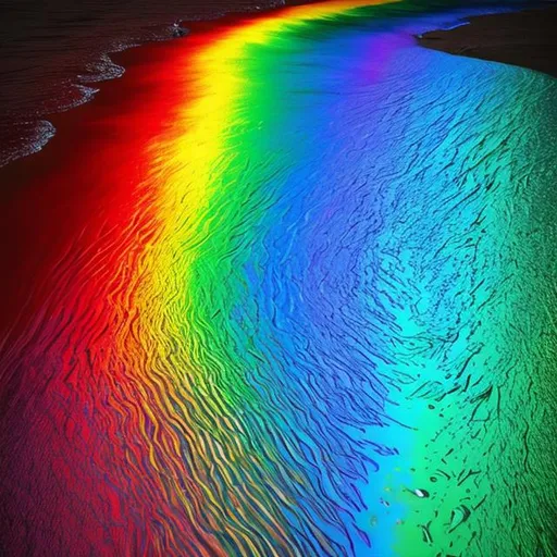 Prompt: liquid rainbow
